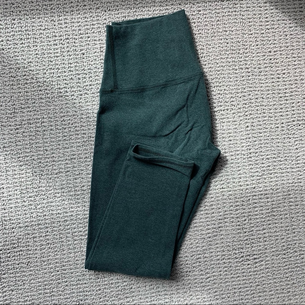 Lululemon green leggings size 8